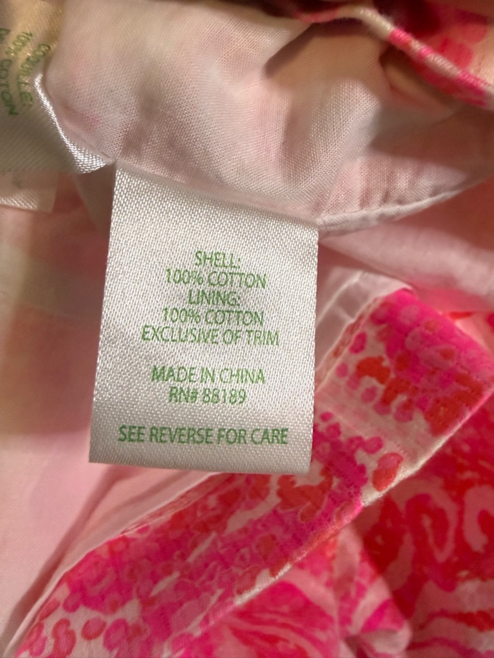Lilly Pulitzer Ryder Pink Pout PBJ Print Lace Front Shift Dress - Picture 8 of 9